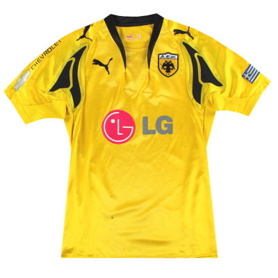 2007-08 AEK 아테네 푸마 홈 셔츠 XS