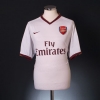 2007-08 Arsenal Away Shirt Adebayor #25 S