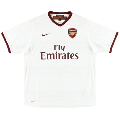 2007-08 Arsenal Nike Away Shirt M 