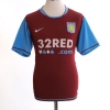 2007-08 Aston Villa Home Shirt Barry #6 M
