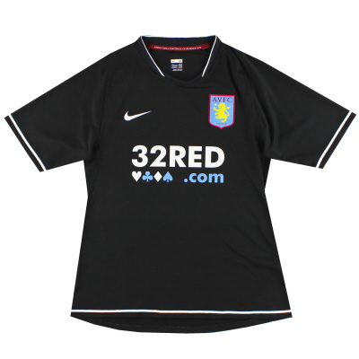 2007-08 Pemain Aston Villa Nike Mengeluarkan Baju Ketiga *Mint* M