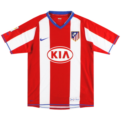 2007-08 Atletico Madrid Nike Home Shirt M