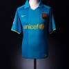 2007-08 Barcelona Away Shirt Messi #10 XL