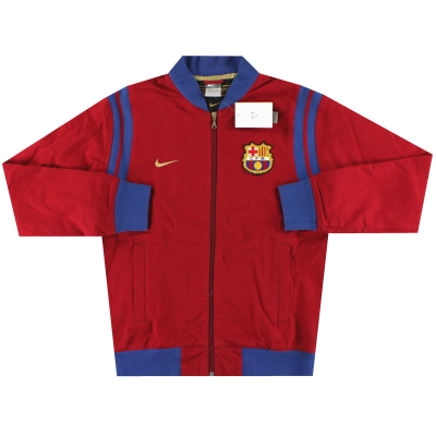 2007-08 바르셀로나 나이키 풋볼 클래식 봄버 재킷 *BNIB* S