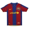 2007-08 Barcelone Nike Maillot Domicile Henry # 14 S.Boys