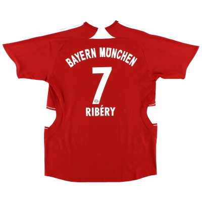 2007-08 Bayern Monaco Home Maglia Ribery # 7 S