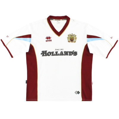 2007-08 Burnley Errea '125th Anniversary' Away Shirt M