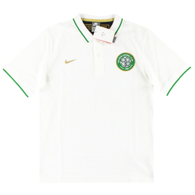 Kaos Polo Klasik Sepak Bola Celtic Nike 2007-08 *dengan tag* M