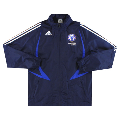 2007-08 Chelsea adidas Hooded Rain Jacket L