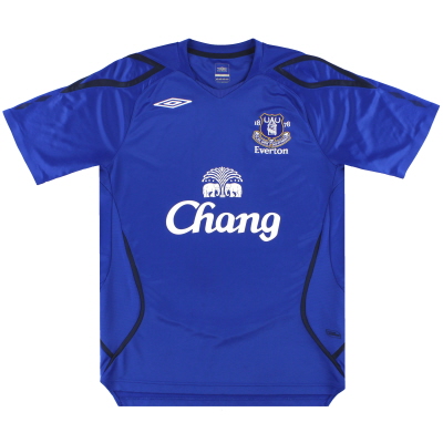 2007-08 Everton Umbro Training Shirt M