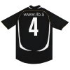 2007-08 FC Vaduz adidas Player Issue Third Shirt #4 L