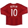 2007-08 Hertha Berlin Player Issue Away Shirt #10 L/S L