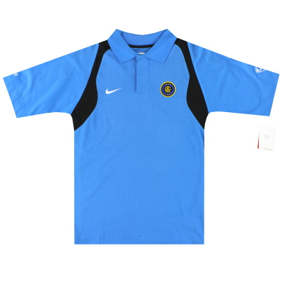 2007-08 Inter Mailand Nike Poloshirt *mit Etiketten* S