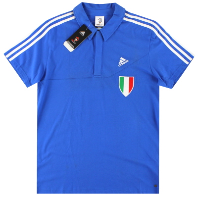 2007-08 Italië adidas poloshirt *met tags* L