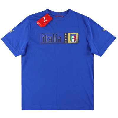 Camiseta gráfica Italia 2007-08 Puma *BNIB* M