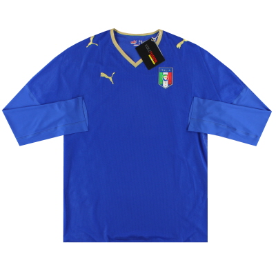 2007-08 Italie Puma Player Issue Home Shirt L/S *w/tags* XL