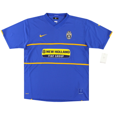 2007-08 Juventus Nike Auswärtstrikot *mit Etiketten* XL