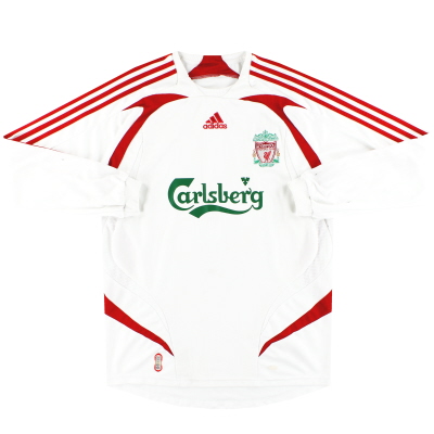 2007-08 Liverpool adidas uitshirt L/SM