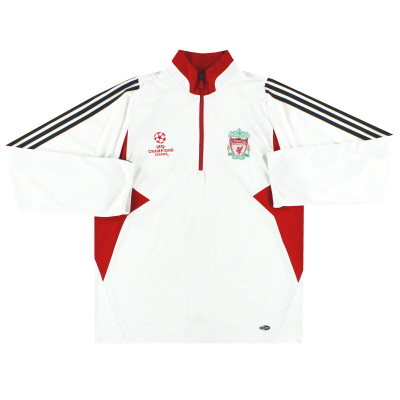 2007-08 Liverpool adidas Ligue des Champions 1/4 Zip Top XL