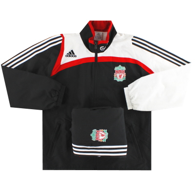 2007-08 Liverpool adidas Tracksuit *Mint* L