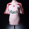 2007-08 Liverpool Away Shirt Crouch #15 XL