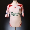2007-08 Liverpool Away Shirt Gerrard #8 L