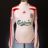 2007-08 Liverpool Match Issue Away Shirt Kuyt #18 L/S