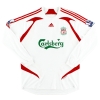 2007-08 Liverpool adidas Match Worn Away Shirt Carragher #23 L/S