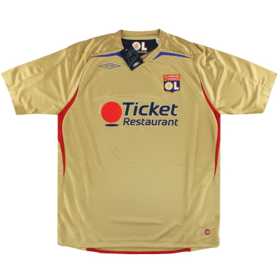 2007-08 Lyon Umbro Гостевая рубашка * BNIB * S