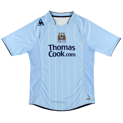 2007-08 Manchester City Le Coq Sportif Home Shirt XL 