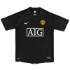 2007-08 Manchester United Nike Away Shirt Hargreaves #4 XL