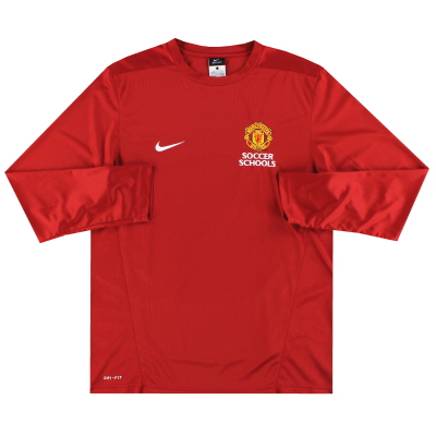 2007-08 Manchester United Nike 'Soccer School' Training Top M