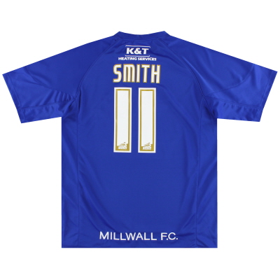 2007-08 Millwall Bukta Home Maglia Smith #11 *Menta* L