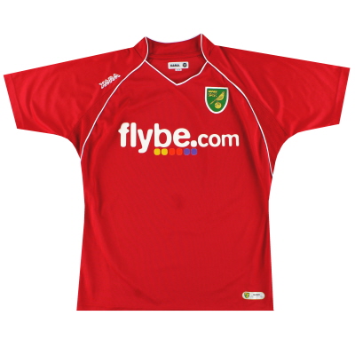 Maglia da trasferta del Norwich City 2007-08 M