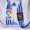 2007-08 Real Zaragoza Player Issue Home Shirt L/S XL