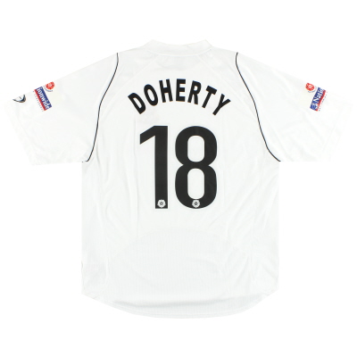 2007-08 Southport Nike Edisi Pertandingan Away Shirt Doherty # 18 XL