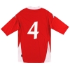 2007-08 Wales Kappa Player Issue Home Shirt #4 XXL