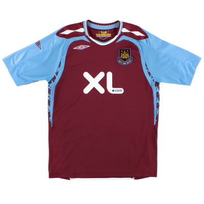 Kemeja Kandang West Ham Umbro 2007-08 *Seperti Baru* XL