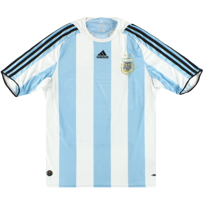 2007-09 Argentina adidas Home Shirt M 