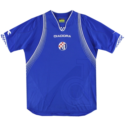 2007-09 Dinamo Zagabria Diadora Maglia Home *Menta* M