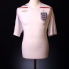 2007-09 England Home Shirt Gerrard #4 XL