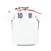 2007-09 England Umbro Home Shirt Owen # 10 XXL