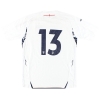 2007-09 England Umbro Home Shirt #13 L