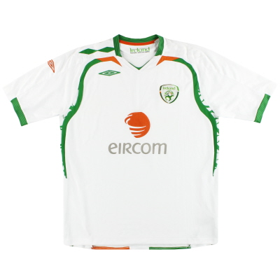 2007-09 Ireland Umbro Away Shirt XL 