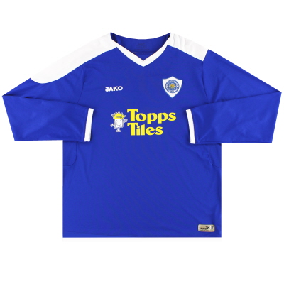 2007-09 Leicester Jako Домашняя рубашка L / S XXL
