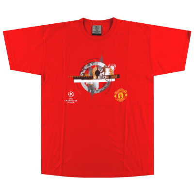 Camiseta estampada L Manchester United CL 2007-09