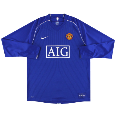 2007-09 Manchester United Nike Maglia da portiere XL