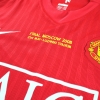 Maglia Manchester United 2007-09 Nike 'CL Final' Home XL