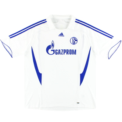 Maglia da trasferta Schalke adidas 2007-09 *Menta* XXXL