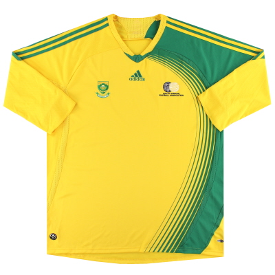 Camiseta de local adidas de Sudáfrica 2007-09 XXL